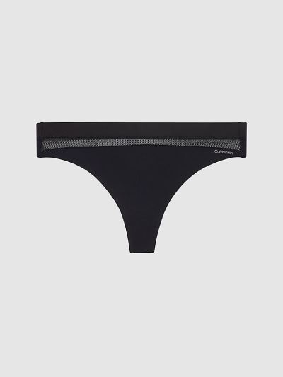 Calvin Klein Underwear HU335369 | Calvin Klein Perfectly Fit Flex Női Tanga Fekete